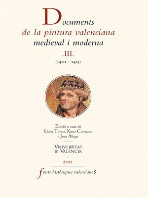 cover image of Documents de la pintura valenciana medieval i moderna III